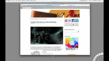 Creating a custom brush in Sketchbook Pro pt 3 - Managing Brush Sets