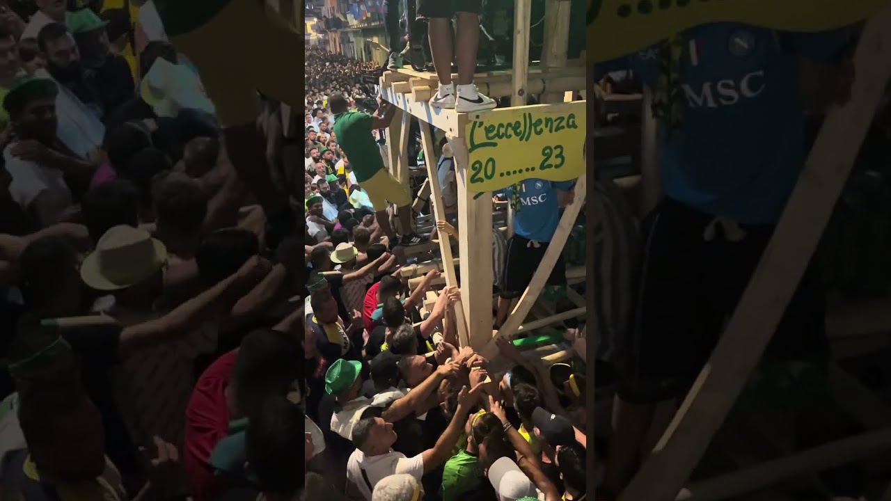 BRUSCIANO 2023 - comitato gioventù - giglio spogliato