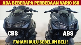 ⁣VARIO 160 TERBARU 2022 PERBEDAAN CBS DENGAN ABS AWAS JANGAN SALAH BELI!!!