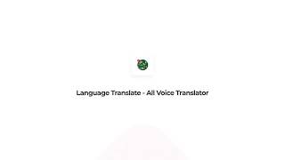 Language Translate - All Voice Translator screenshot 5