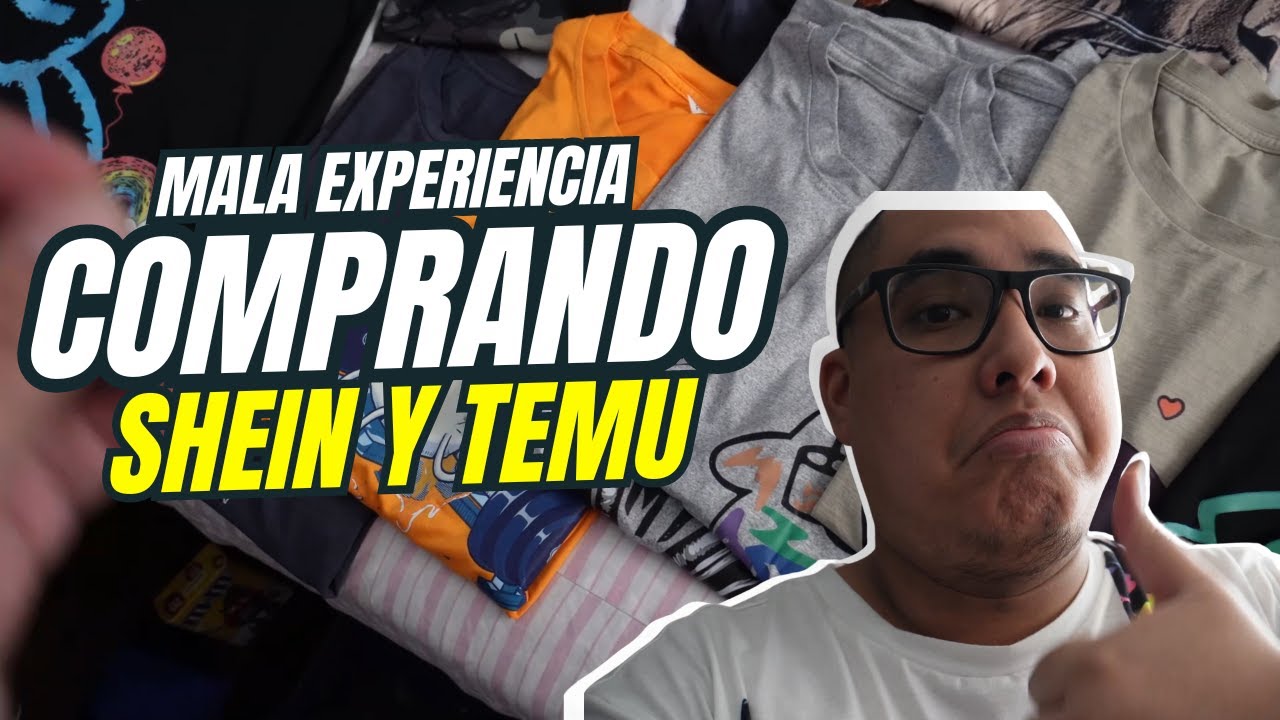 Mala experiencia comprando en Shein y Temu!!