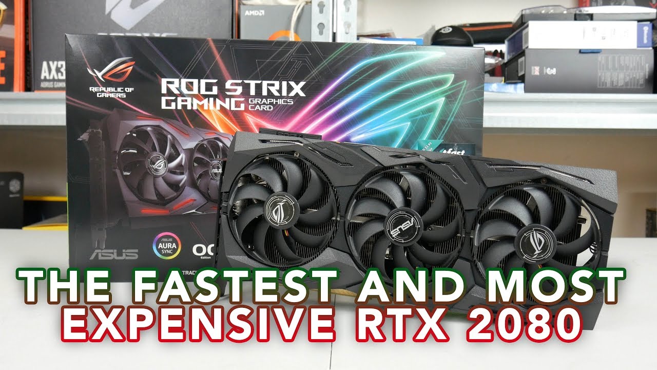 ROG RTX 2080 Strix Video THE but £999 - YouTube