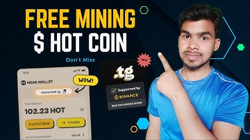 😱😱 Near wallet Free Hot Coin Mining App | Free Crypto Mining App | Binance Listing