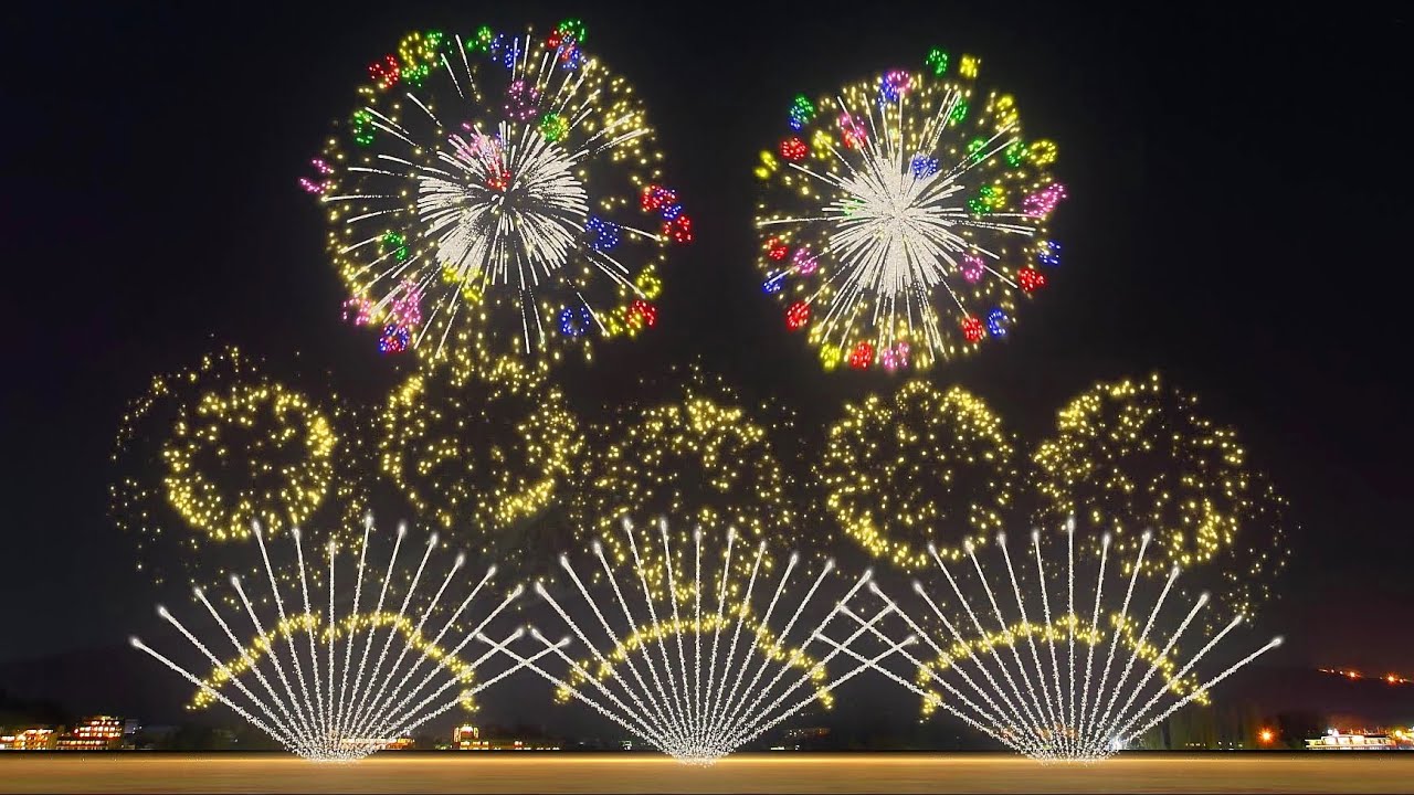 ⁣FWsim Mount Fuji Synchronized Fireworks Show