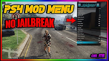 GTA 5 PS4 MOD MENU (NO JAILBREAK) HOW TO INSTALL!!!