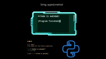 upper() method in string | python tutorial #shorts #python #cbse #pythonprogramming