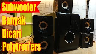 Subwoofer polytron pht 138c swf 138a