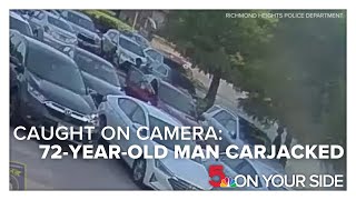 Caught on camera: 72-year-old man carjacked outside popular Richmond Heights rec center