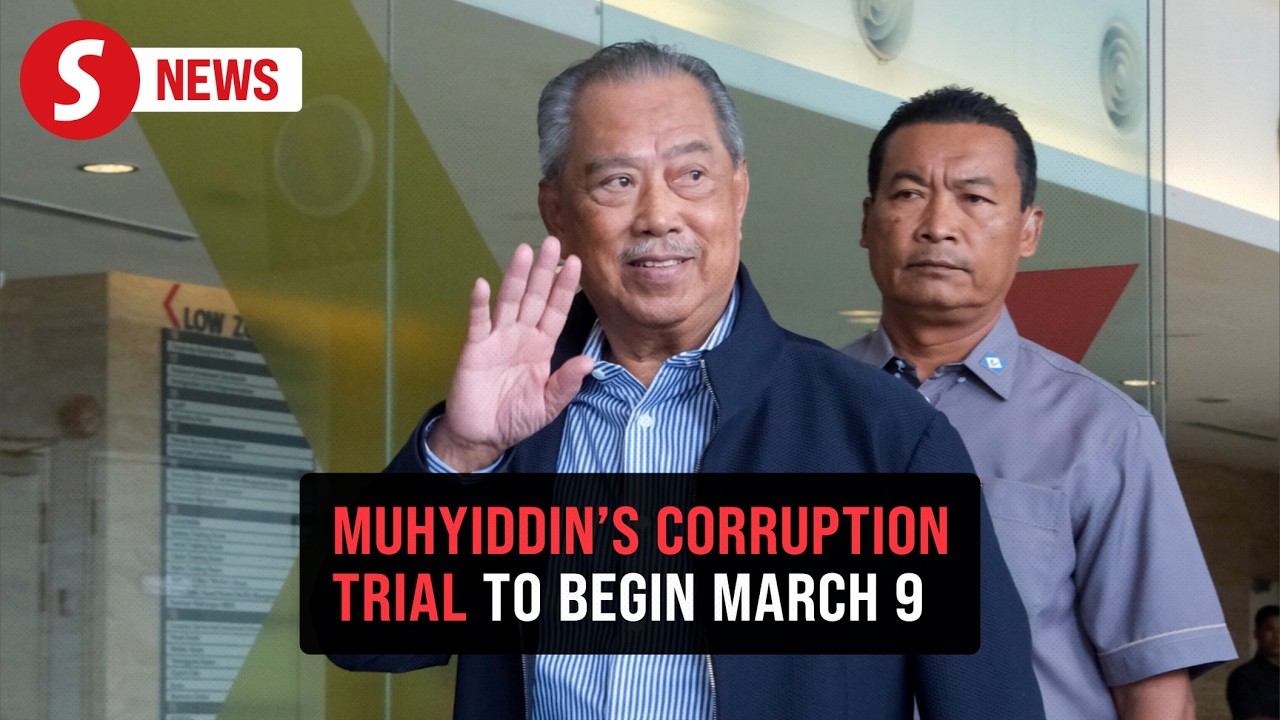 Muhyiddin's trial for power abuse, money laundering begins Monday
