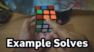 Famous 3x3 Rubik's Cube: Walkthrough/Example Solves (CFOP) | Anything Cubing Wealth