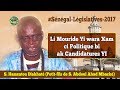 Elections Yi : Li Mouride Yépou wara Xam ci Politique bi ak Candidatures YI