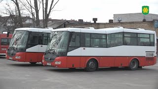 Бучанська громада отримала два пасажирських автобуси від дружнього міста Праги!