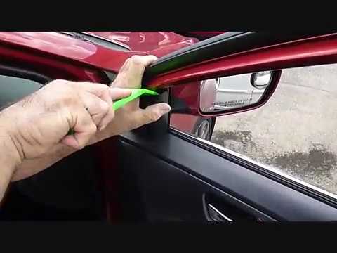 Hyundai Sonata Speaker Removal and Side Mirror Replacement