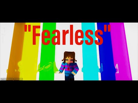 Lost Sky "Fearless" Undertale [Minecraft Music Video] Fighting Montage (Lyzander Mixers)