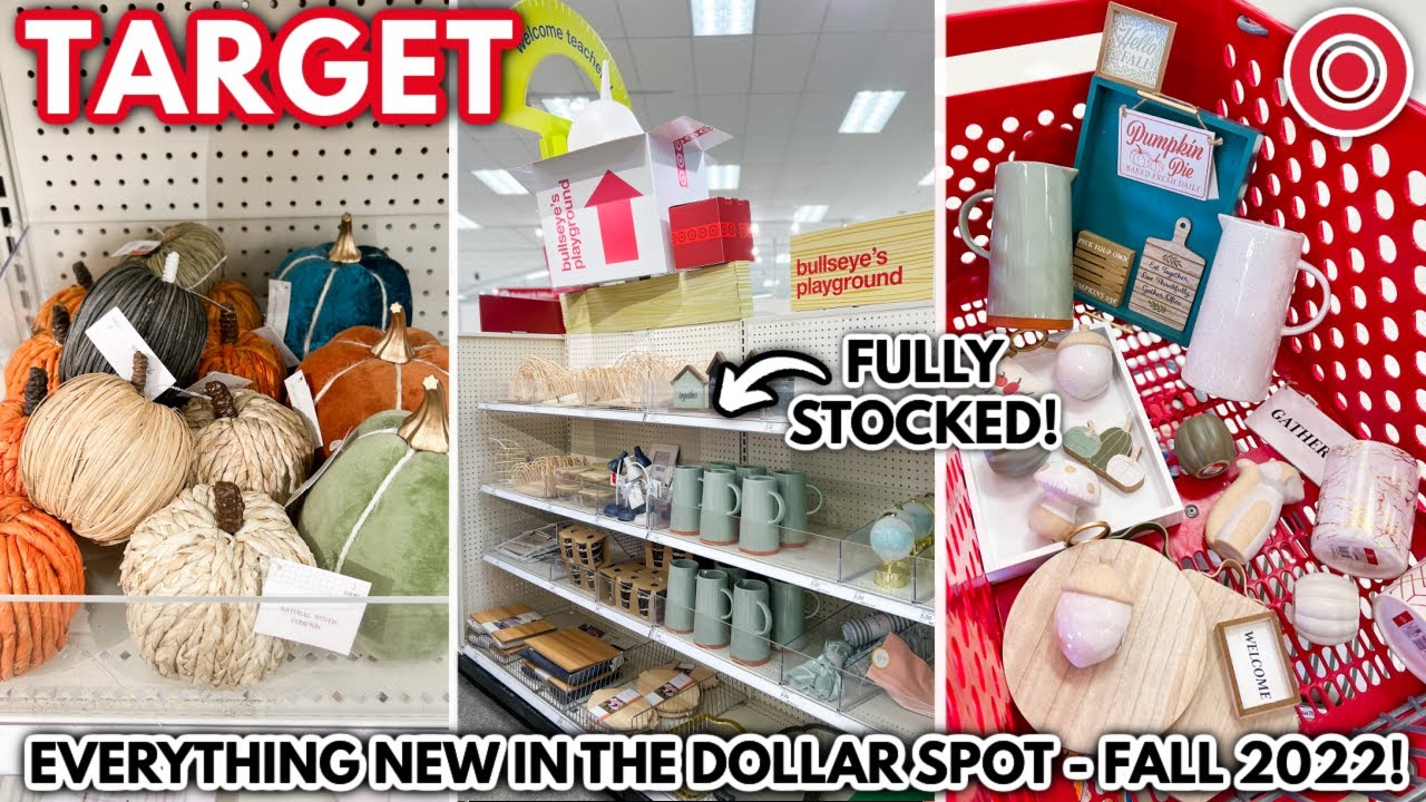 Everything NEW In The TARGET DOLLAR SPOT Fall 2022 Decorative Everything NEW In The TARGET DOLLAR SPOT Fall 2022 Decorative