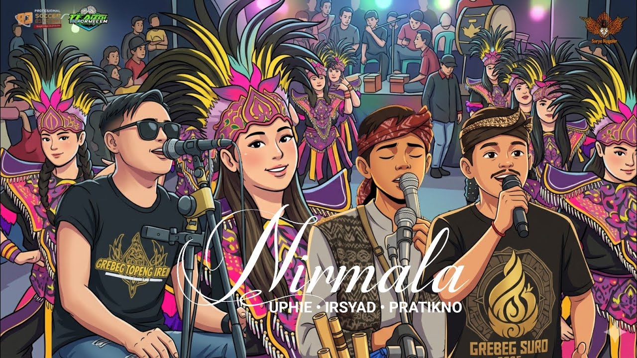 Nirmala Arya Galih - Cover Topeng Ireng Surya Kawedar Semawe | feat Uphie, Irsyad, Pratikno