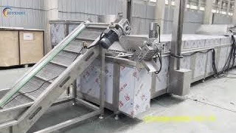 Full Automatic Potato Chips Production Line Cassava Chips Processing Line