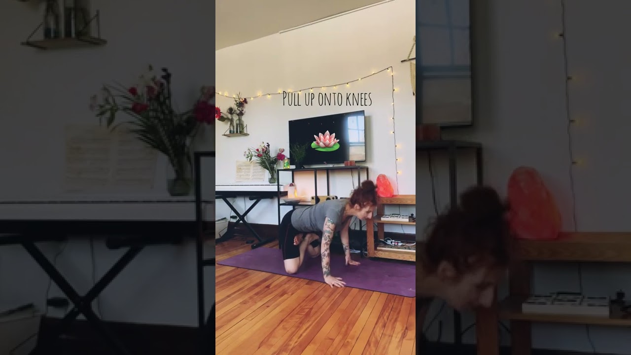 Lotus Pose upside down