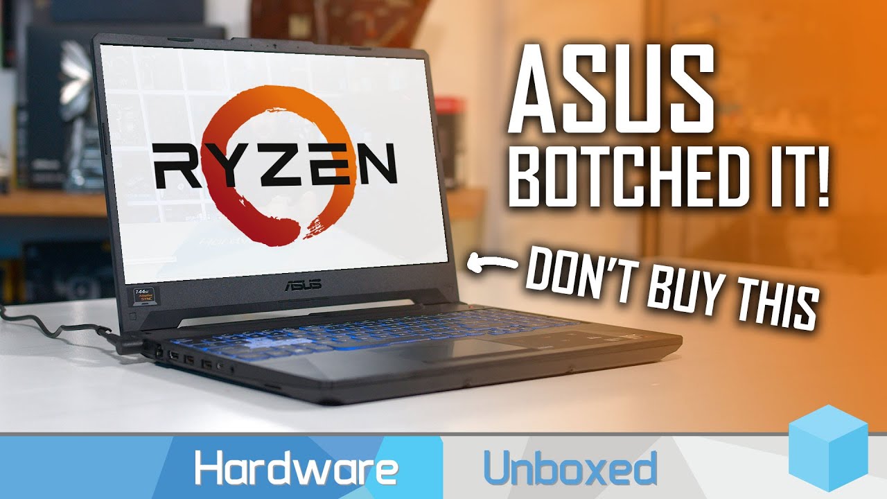 Don't Buy The Asus TUF Gaming A15 (2020 Model)