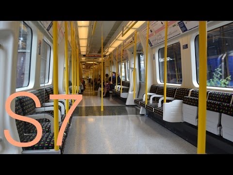 Hammersmith & City line S7 Stock - Hammersmith to Shepherd's Bush Market