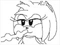 Amy Rose Inflation Animation 