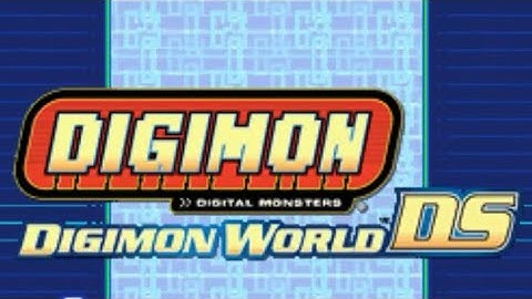 Digimon World Ds Walkthrough part 1 getting a Digi farm and getting a novice blade for Gabumon