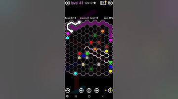 How To Solve Flow Free Hexes Pathway Pack Level 41 12x12 Board Walk Through Solution Walkthrough