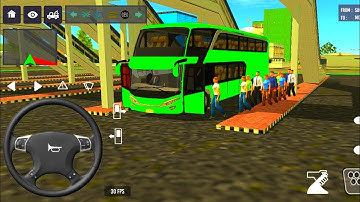 Coach Bus Simulator India Off Road Driving Bus Game Simulator 2025 Gameplay Video #bus #game #gaming