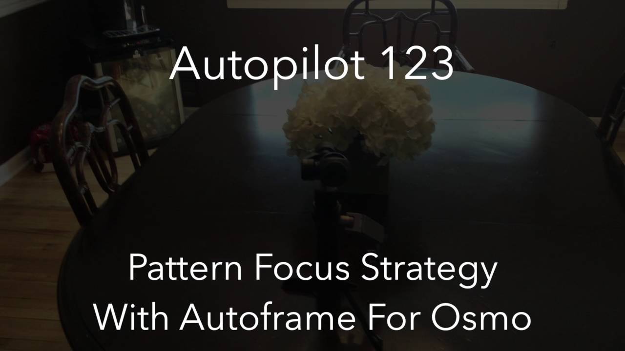 Autopilot 123 - Pattern Focus Strategy For Autoframe For Osmo