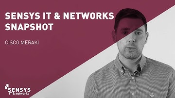 SenSys IT & Networks - Cisco Meraki