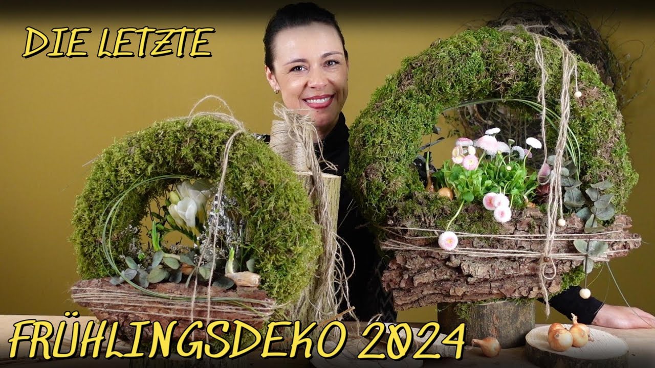 FRÜHLINGSDEKO 2024 / DIY-IDEE für INNEN und AUßEN