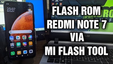 Flash ROM Fastboot Redmi Note 7 (Lavender) mode Fastboot via Mi Flash (Unlock Bootloader)
