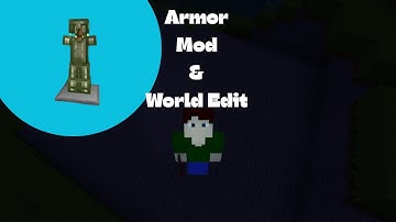 Minetest: Armor Mod & World Edit (Mod Showcase)