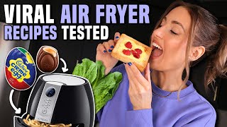I tried VIRAL AIR FRYER RECIPES... are they any good??