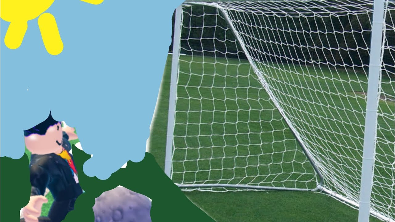 Playing goal simulator in roblox with focusedbambi - YouTube