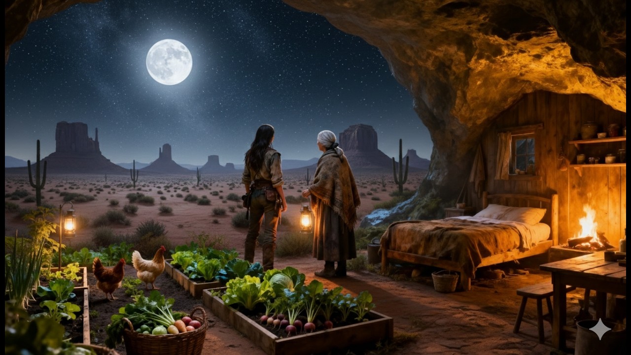 Mit 19 verstoßen – Hinter einem Wasserfall baute sie ein geheimes Haus und rettete ihre Oma!