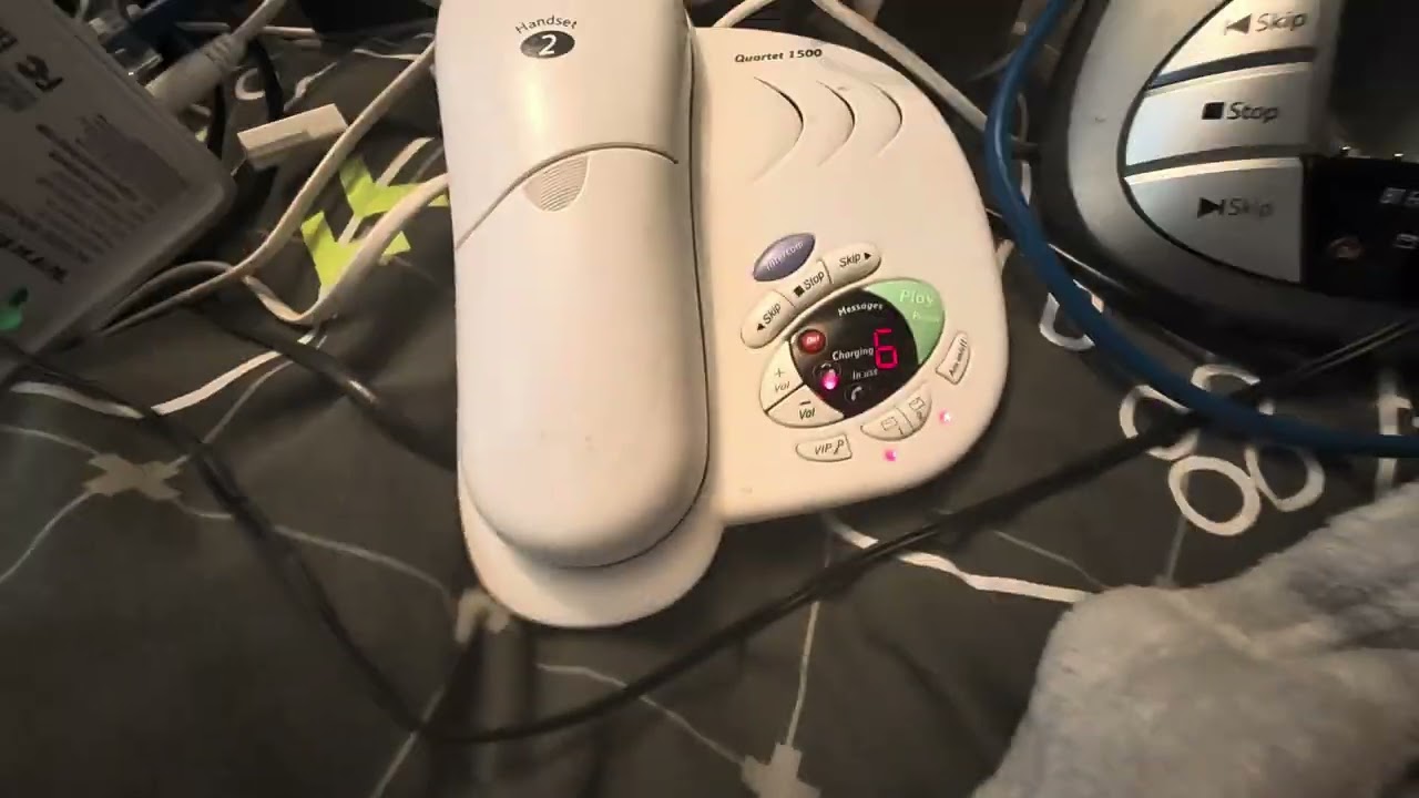 BT Quartet 1500 outgoing message (answer, help for selecting mailbox to record in and record)