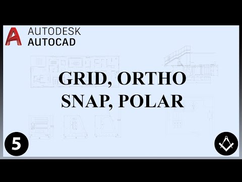 Video: Wat doen Ortho-modus in AutoCAD?