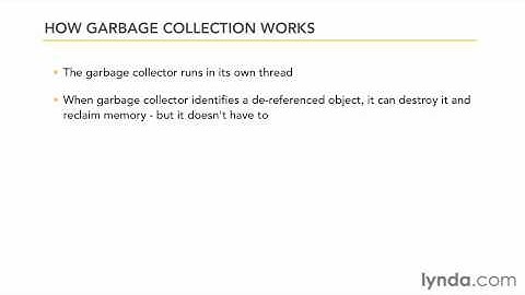 Memory management and garbage collection