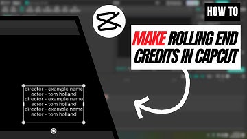 How to Make Rolling End Credits in CapCut! 📽️ | Easy Tutorial for Beginners