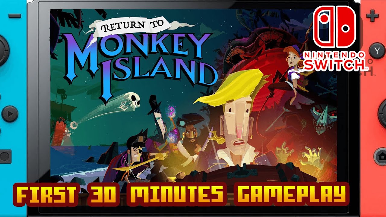 Return to Monkey Island - (Nintendo Switch) - Framerate & Gameplay