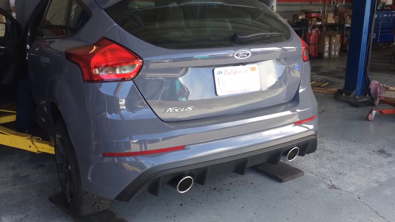 Focus RS 2017 - Active Catback Sport Exhaust System (Ford Performance)