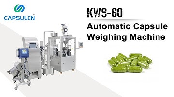 Automatic Capsule Weighing Machine KWS-60