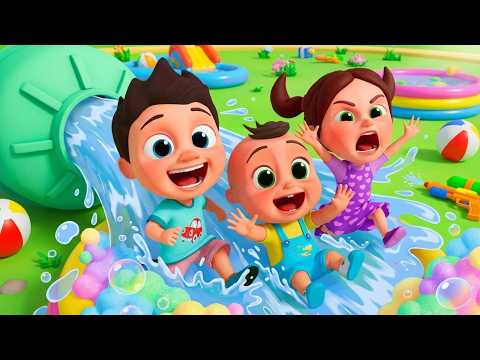 Garden Water Fun Song 💦 Funny Polish Kids Songs Collection 🎶 Baby Berry ✨