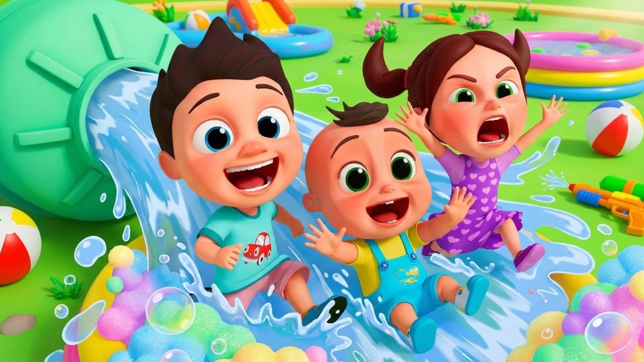 Piosenka o zabawie w wodę ogrodową 💦 Zabawna kolekcja polskich piosenek dla dzieci 🎶 Baby Berry