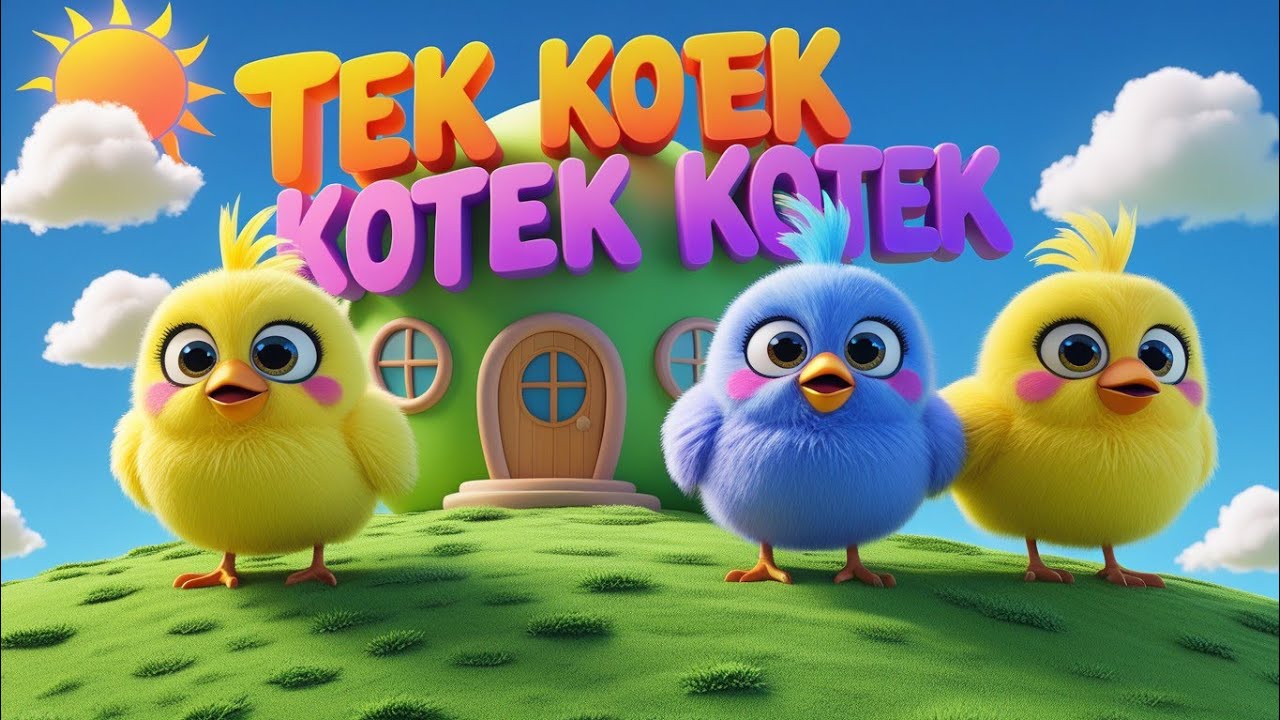 Tek Kotek Kotek Ayam Berkotek | Lagu Anak Edukasi | Baby Songs Rhymes | Mr Friday