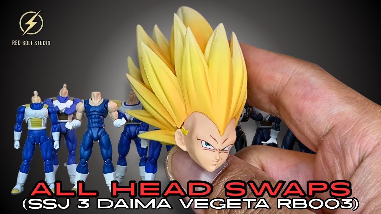 Red Bolt’s SSJ3 Daima Vegeta Headsculpt is INSANE! RB003 Unboxing & Review