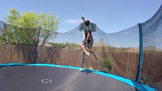 The Quarantine Continues: Trampoline Fun