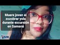 Mure joven al zozobrar yola durante excursin en saman