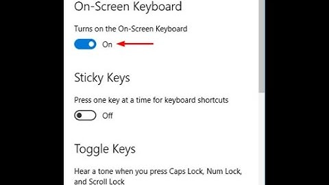 How to Enable or disable  On Screen Keyboard In Windows 10 (In Hindi) (4k)
